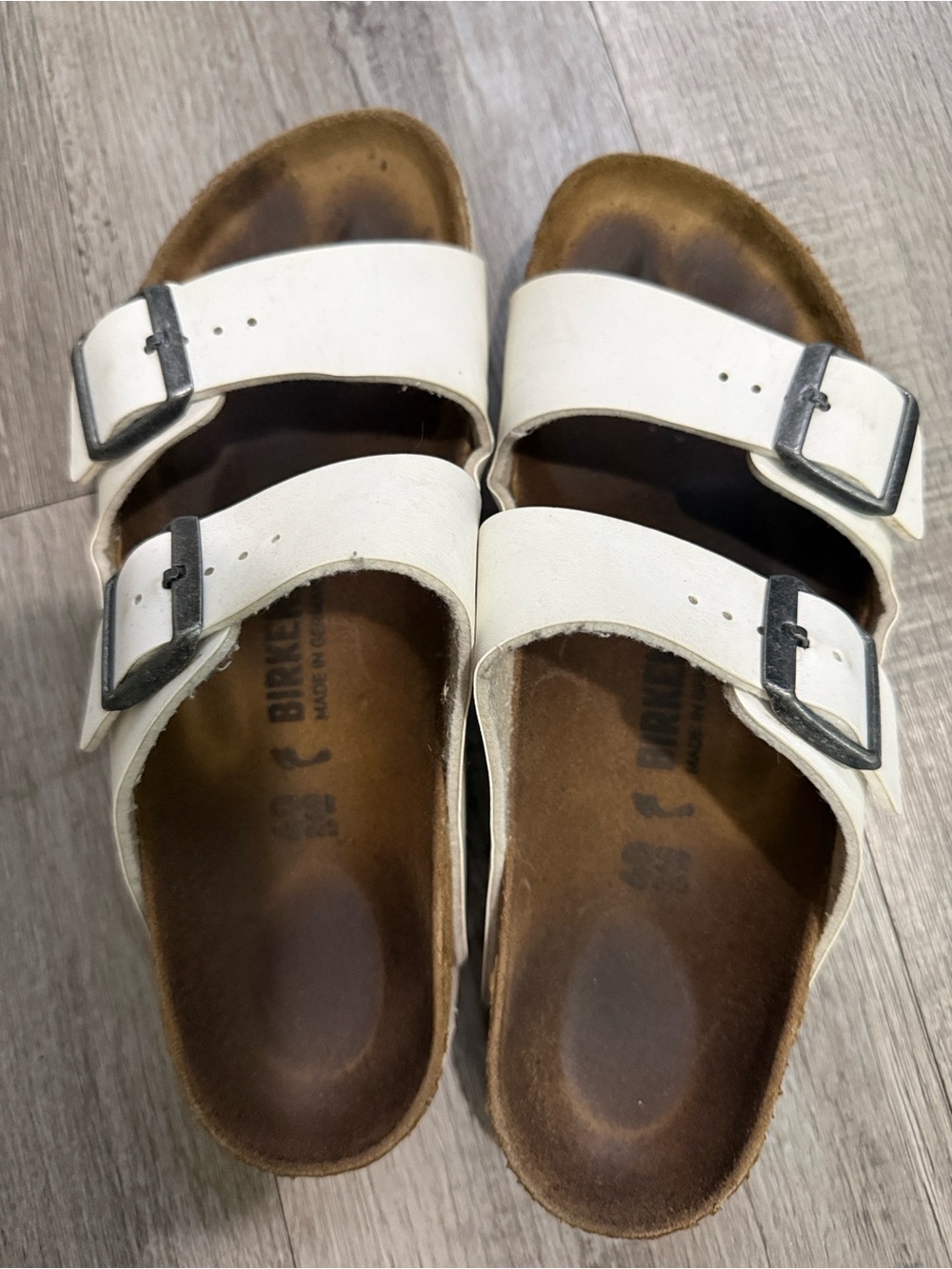 White Birkenstock